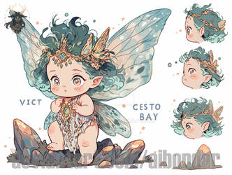 Fairy Pixie Child $4 27.12.23 8