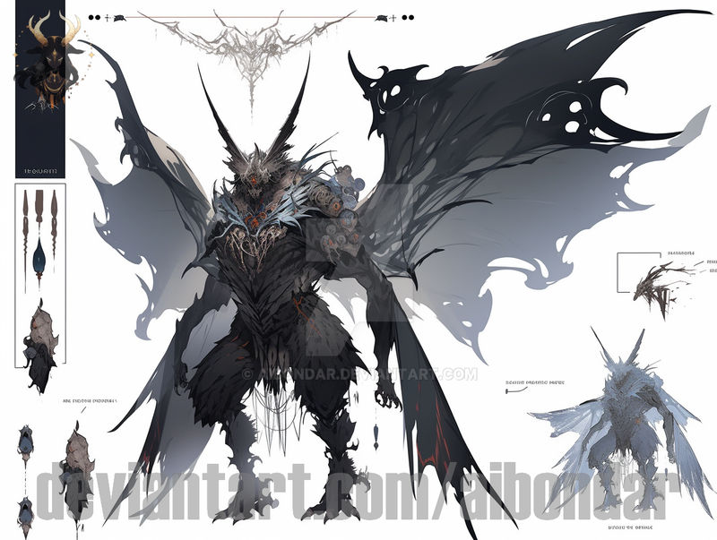 Mystical flying demons 28.12.23 $4 9 by aibondar on DeviantArt