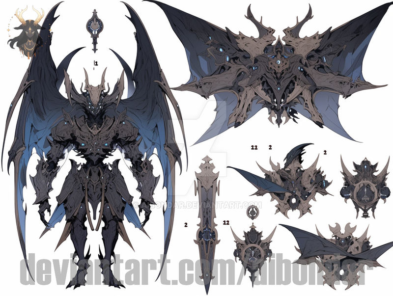 Mystical flying demons 28.12.23 $4 19 by aibondar on DeviantArt