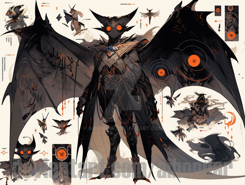 Mystical flying demons 28.12.23 $4 102 by aibondar on DeviantArt
