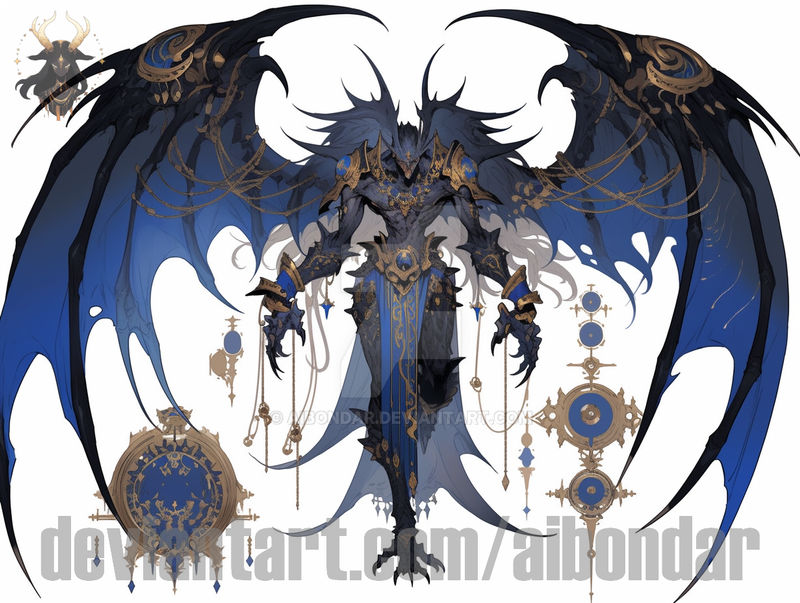 Mystical flying demons 28.12.23 $4 104 by aibondar on DeviantArt