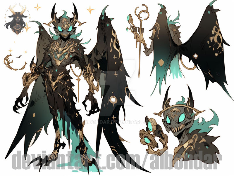 Mystical flying demons 28.12.23 $4 117 by aibondar on DeviantArt