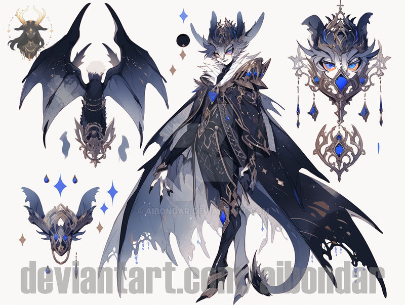 Mystical flying demons 28.12.23 $4 123 by aibondar on DeviantArt