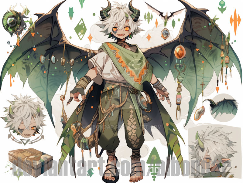 Mystical flying demons 28.12.23 $4 156 by aibondar on DeviantArt