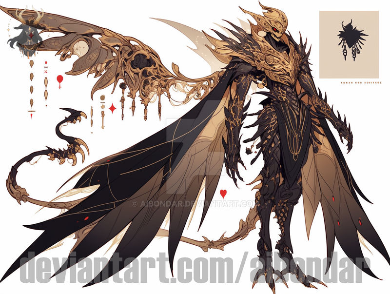 Mystical flying demons 28.12.23 $4 187 by aibondar on DeviantArt