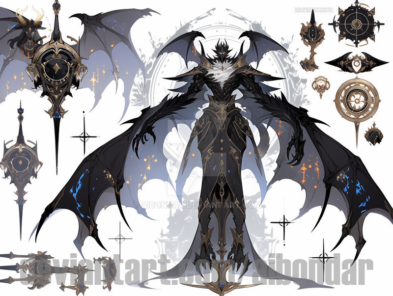Mystical flying demons 28.12.23 $4 208 by aibondar on DeviantArt