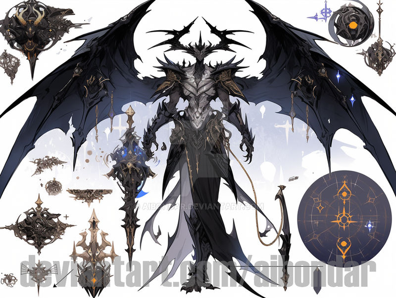 Mystical flying demons 28.12.23 $4 213 by aibondar on DeviantArt