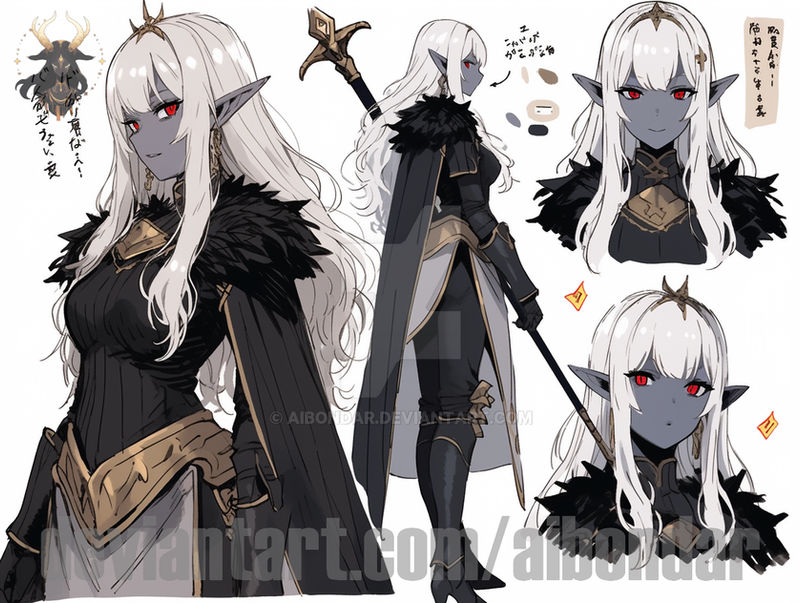 Drow Student Drow $4 28.12.23 13 by aibondar on DeviantArt
