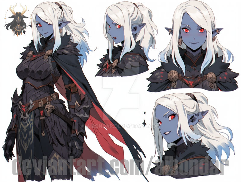 Drow Assistant Drow $4 28.12.23 60 by aibondar on DeviantArt