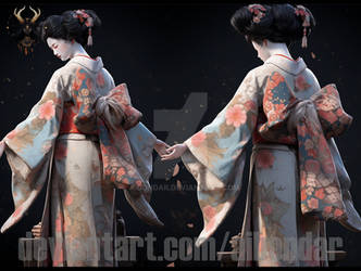 Geisha by patrickdeza on DeviantArt