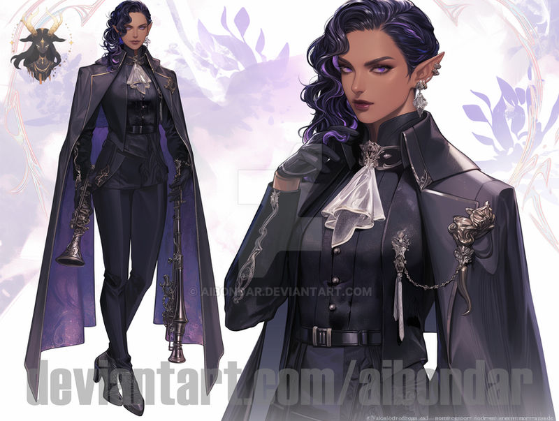 DND Drow musician 17.03.24 $5 73 by aibondar on DeviantArt