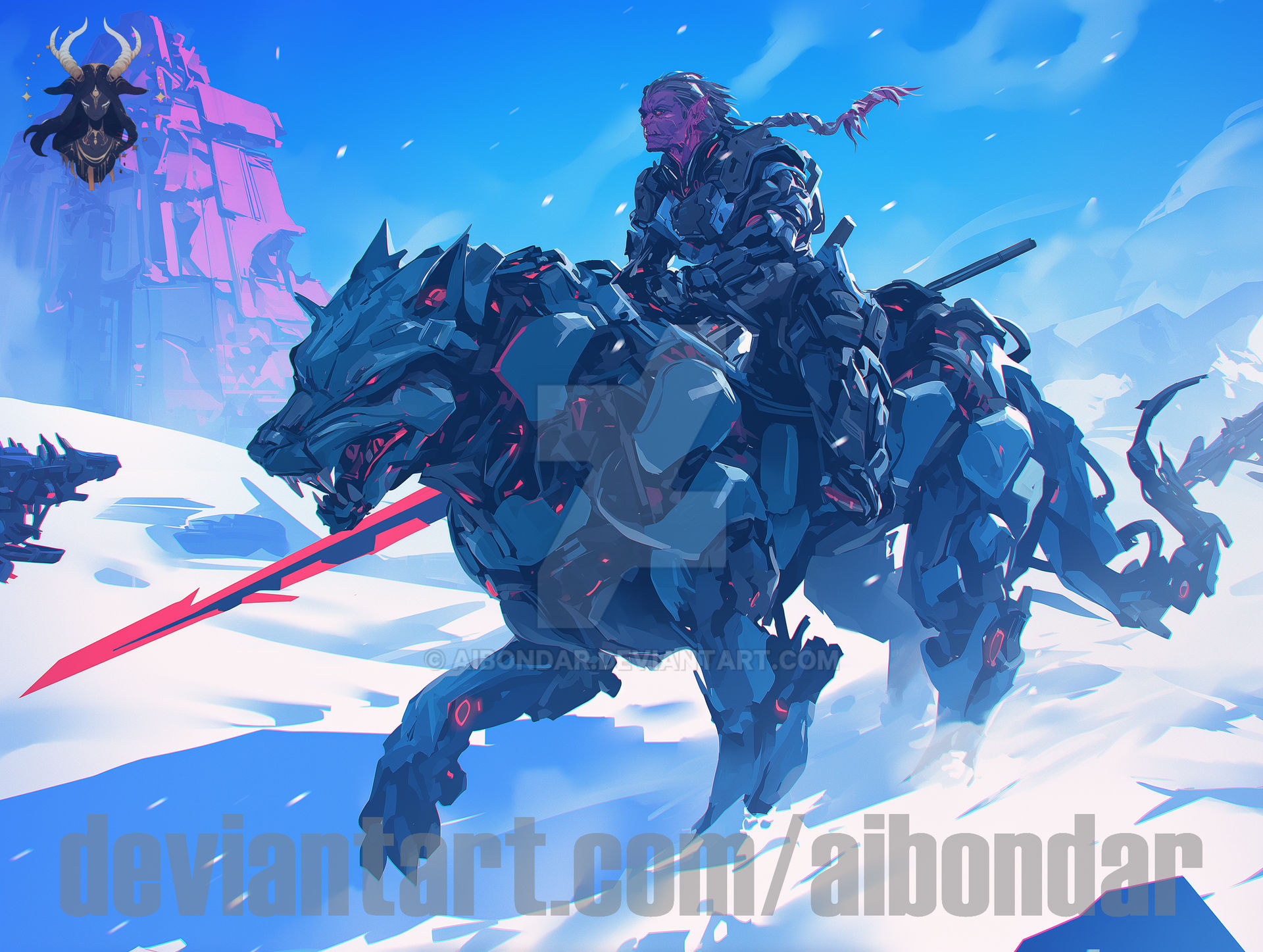 Dog Rider Orc DND Orc Rider 6$ 05.24 6 by aibondar on DeviantArt