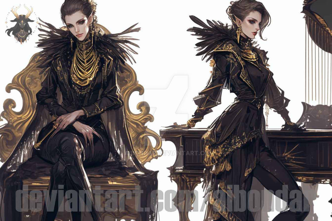 DND Vampire musician $4 08.24 130 by aibondar on DeviantArt