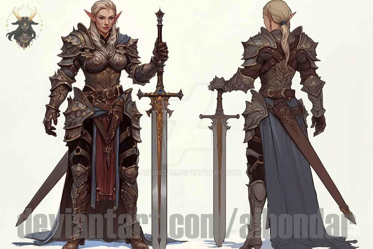 DND Elf $2 32 by aibondar on DeviantArt