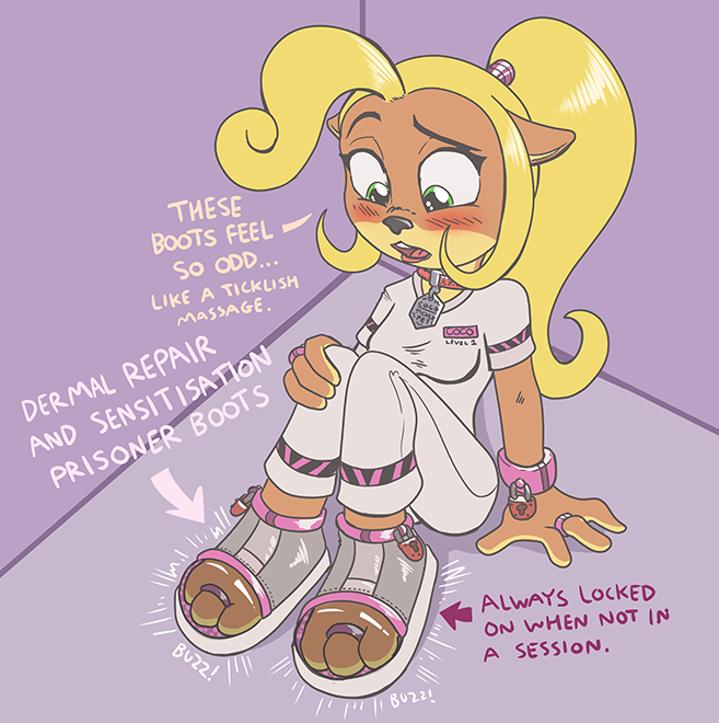 Captive Coco Coco the Prisoner - Between Sessions by Caroos-Dungeon on DeviantArt