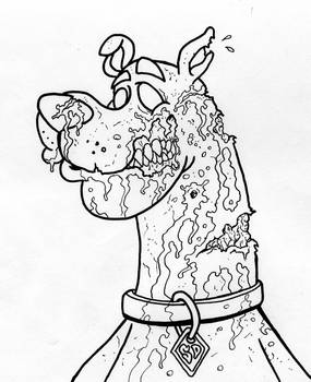 resident:Scooby linework