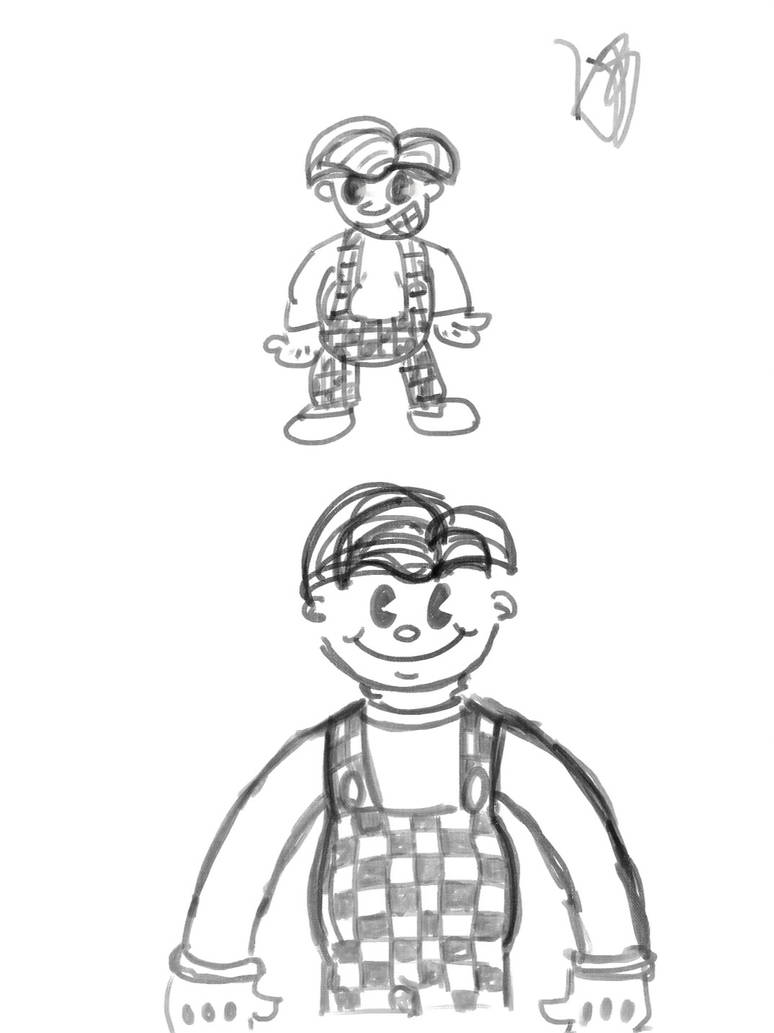 Old School Cartoon Character By Erockbrox On DeviantArt old-school-cartoon-character-by-erockbrox-on-deviantart
