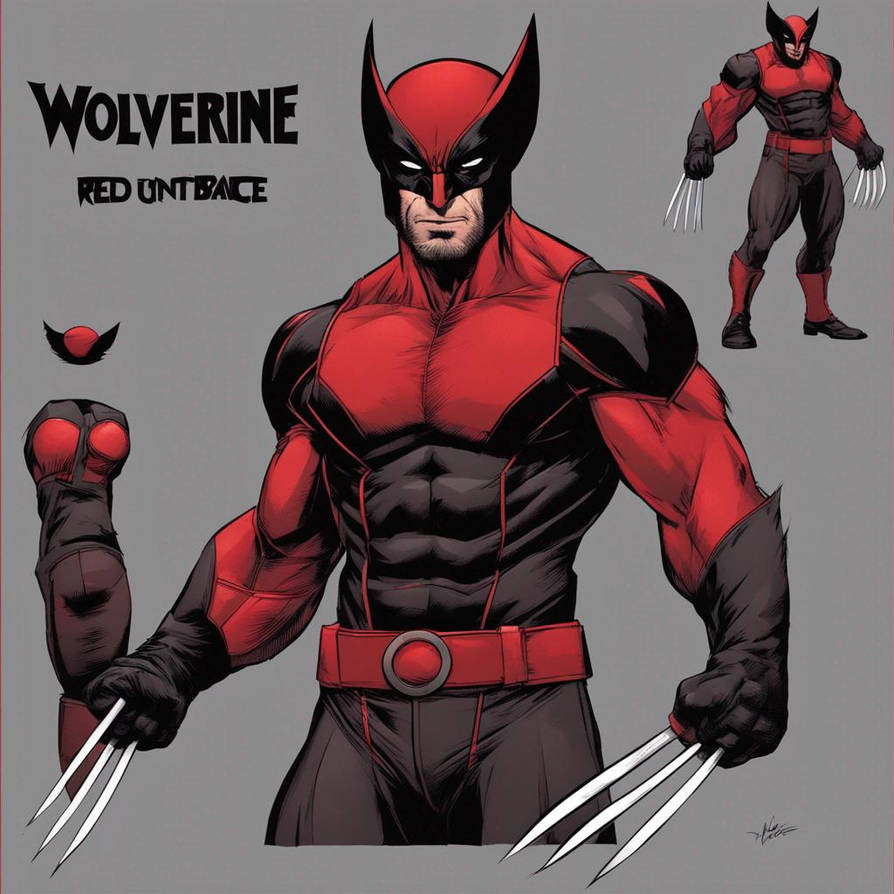 Wolverine Red Guard Wolverine Red and black uniform by d4ffy29 on DeviantArt