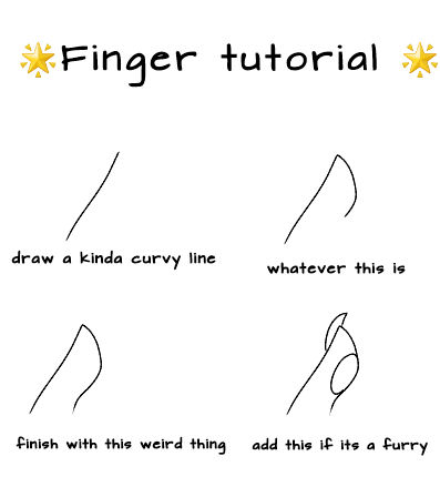 Finger tutorial by BloomTheMushroomCat on DeviantArt