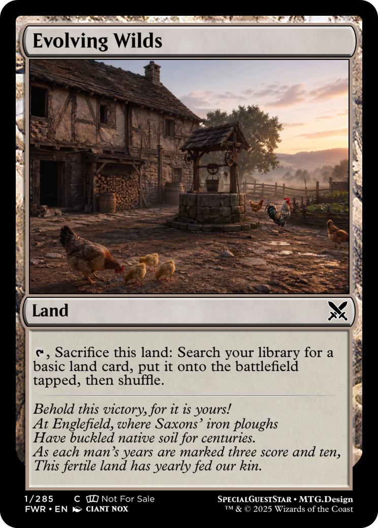 cards like evolving wilds mtg Infinite Guideline Station A Literal 5-Color Spaceship Commander?! This card is absolutely wild. It's a flying Spacecraft that makes Robot tokens, draws cards, and rewards you just for playing nature will always shape itself to its own needs. 1. Evolving Wilds by SpecialGuestStar