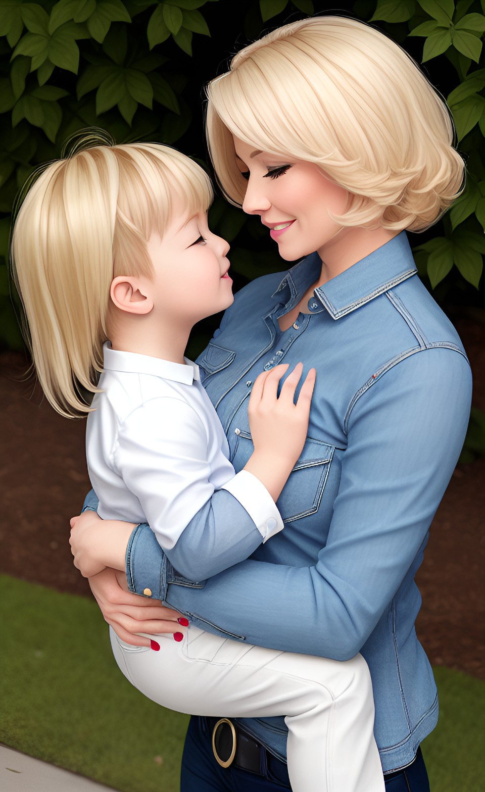 Jr. Son Deviantart Mother and her little son by depresivo on DeviantArt
