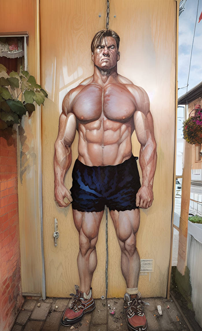 Deviantart Real Man Muscle man 2 by depresivo on DeviantArt