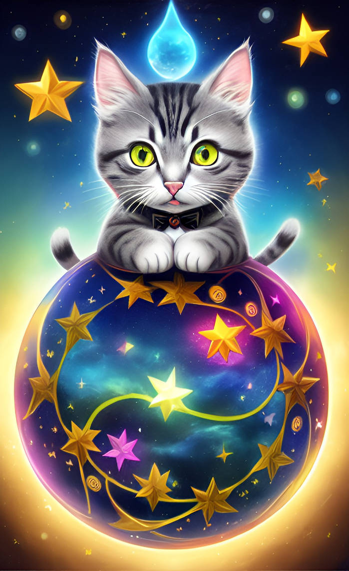 Pink Magic Cat magical cat 2 by depresivo on DeviantArt