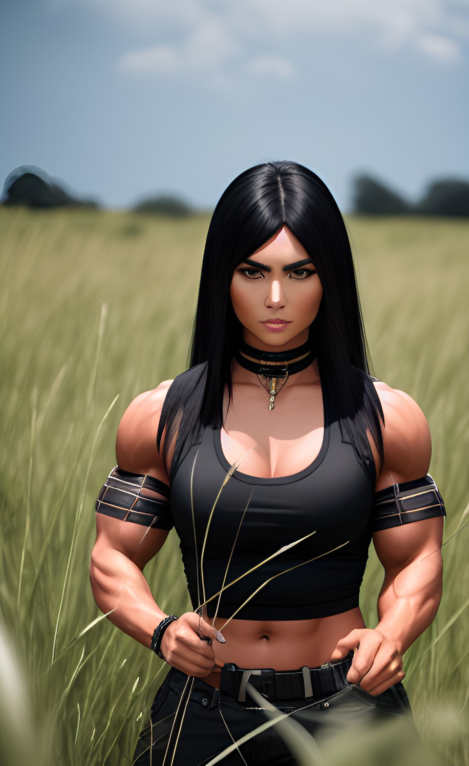 muscle woman by depresivo on DeviantArt