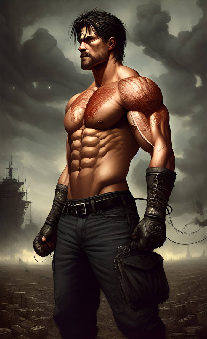 muscle man 3 by depresivo on DeviantArt