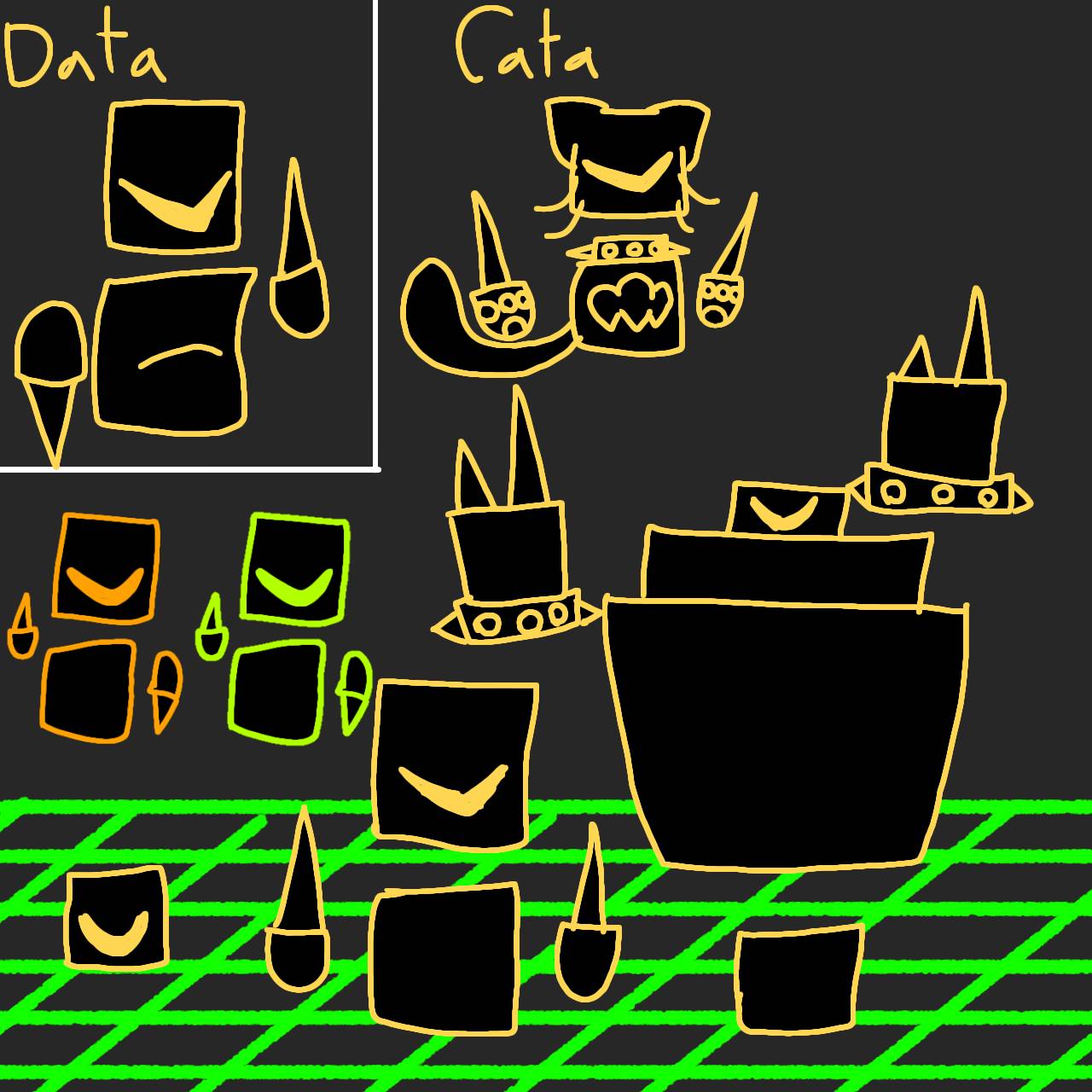 DATABRAWL oc by cloudy-drawsdeviant on DeviantArt