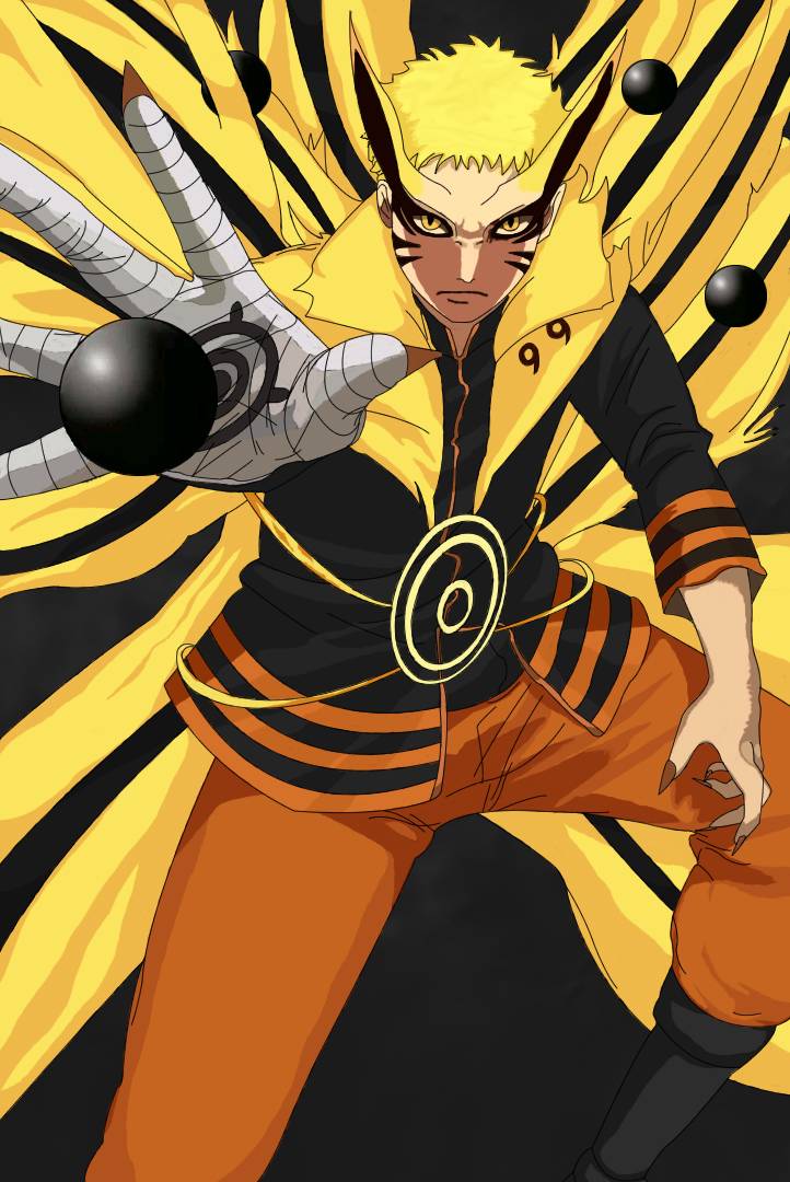 Naruto Baryon Mode by Sougaijamlart on DeviantArt