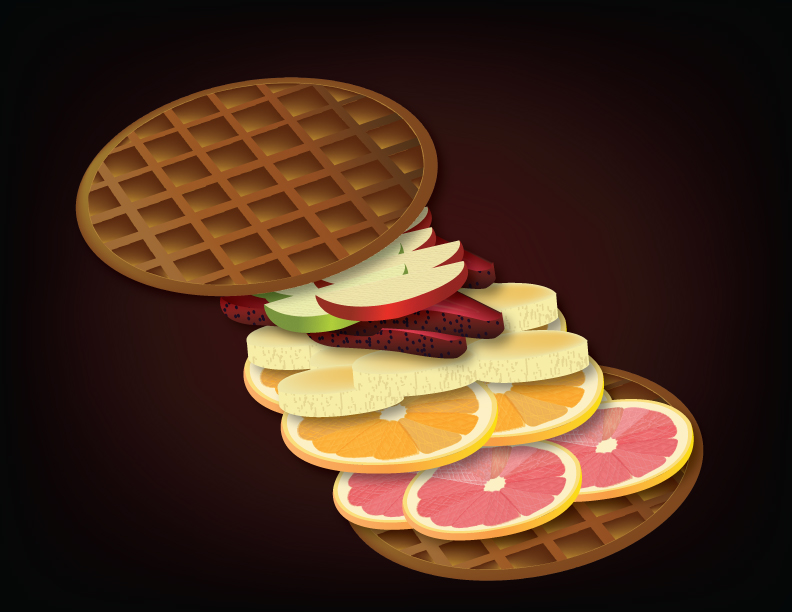 Fruit sandwich