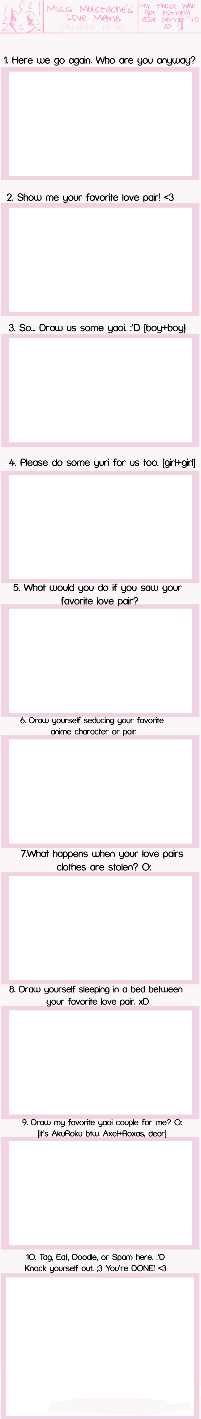 Miss M S Love Meme Blank By Missmustache On Deviantart Miss M S Love Meme Blank By Missmustache On Deviantart