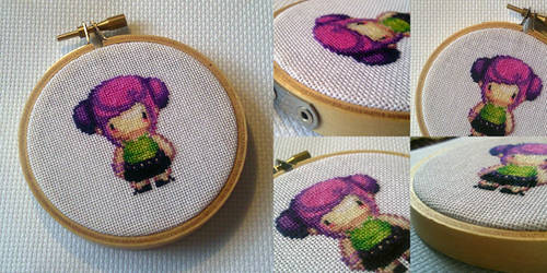 natalie - cross stitch