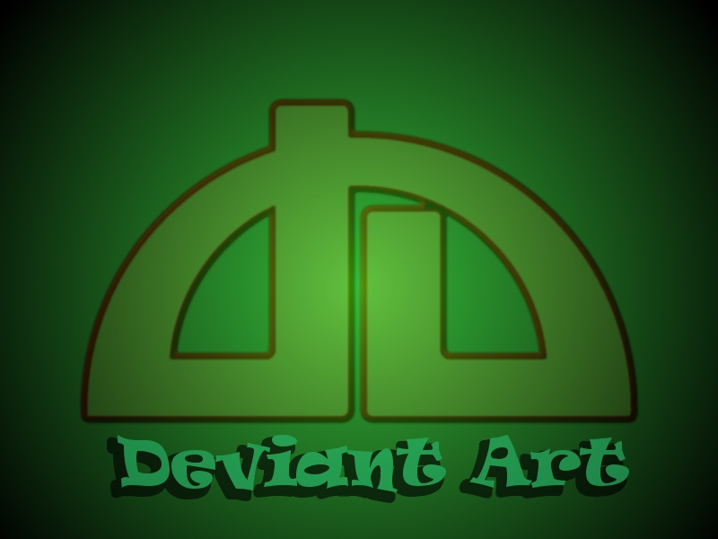 Deviant art logo By me by SingToLife on DeviantArt