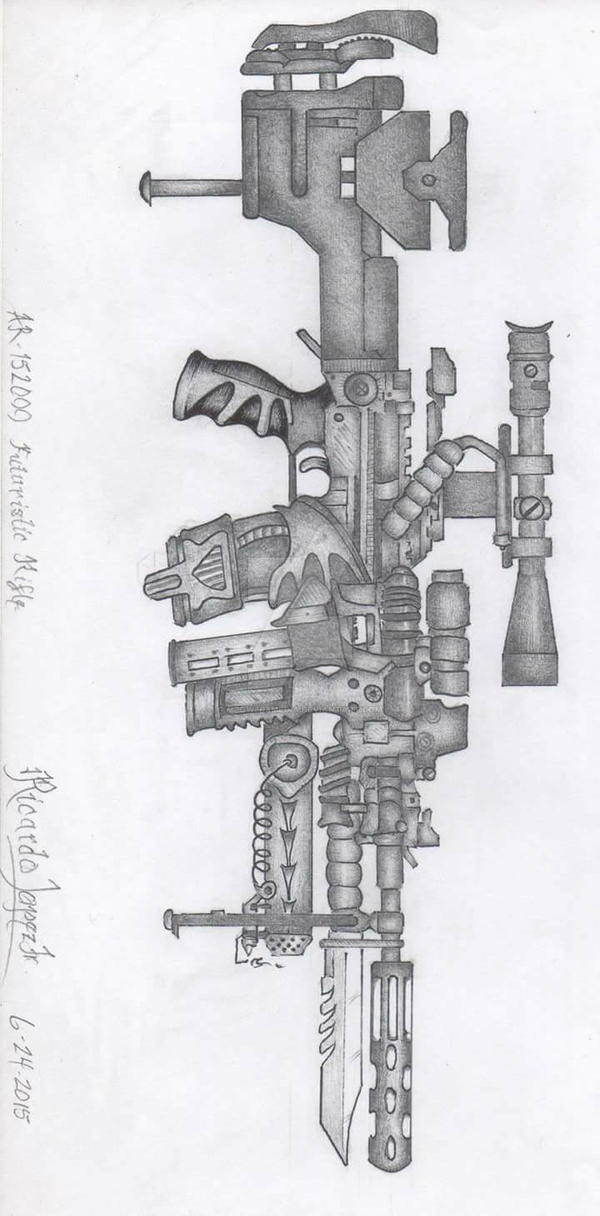 Fantasy rifle by MPowerSMedia on DeviantArt