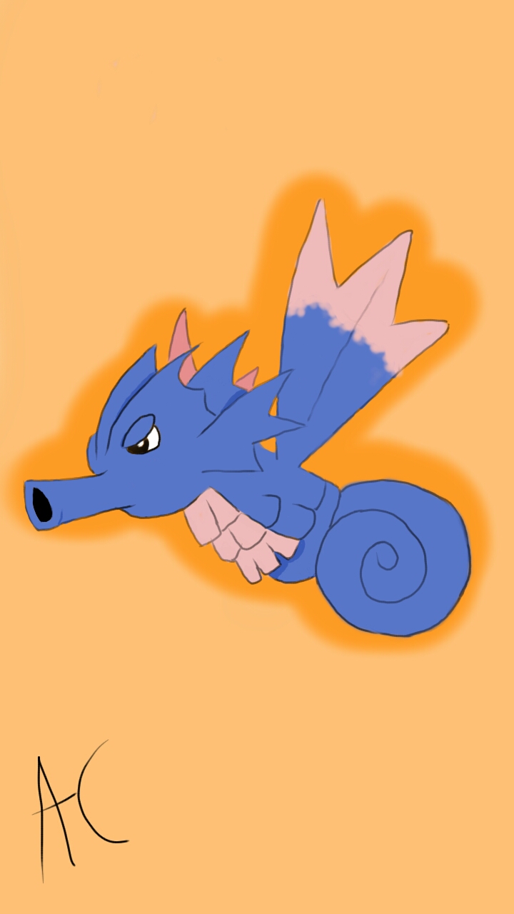 Shiny Seadra by AwesomeChipz on DeviantArt