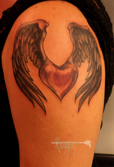 Heart-wings