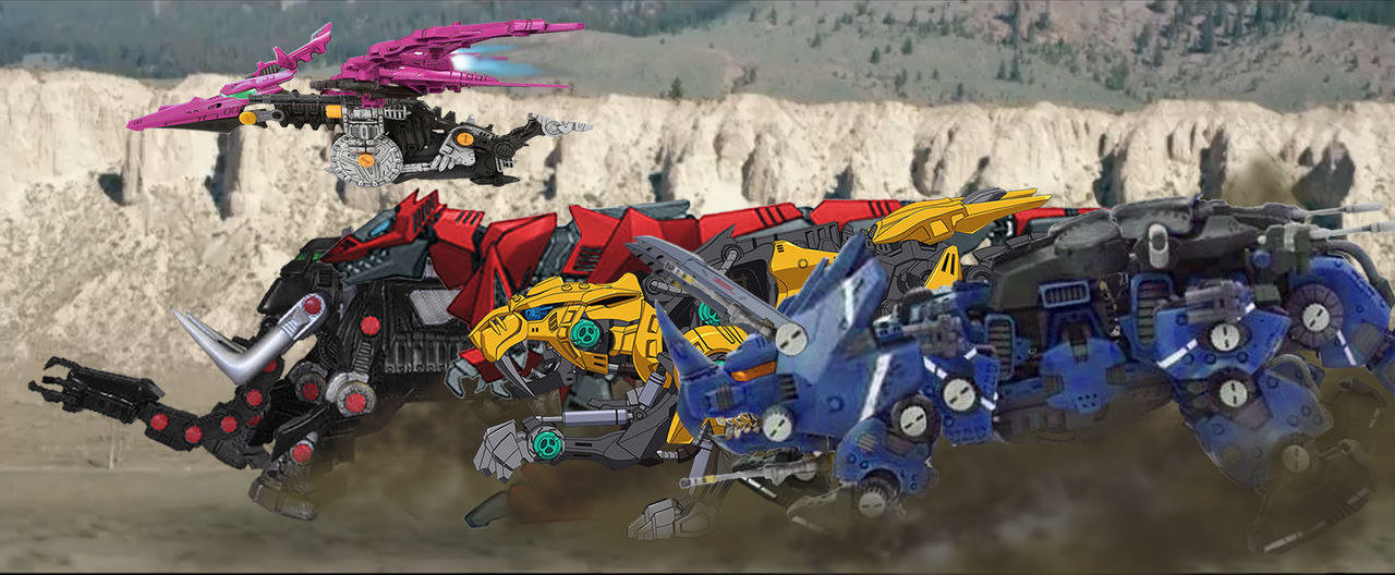 Go Go Power Rangers! - Zoids by Prime-101 on DeviantArt