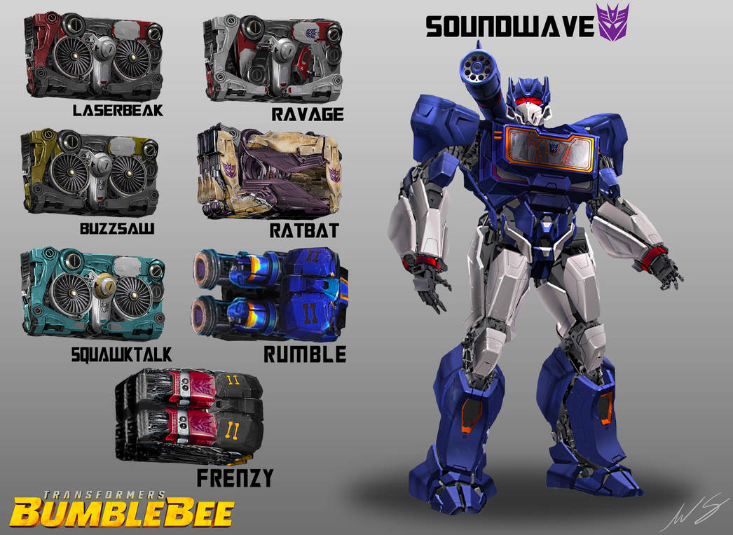 Soundwave/Mini-Cassettes (BB Movie) by Prime-101 on DeviantArt