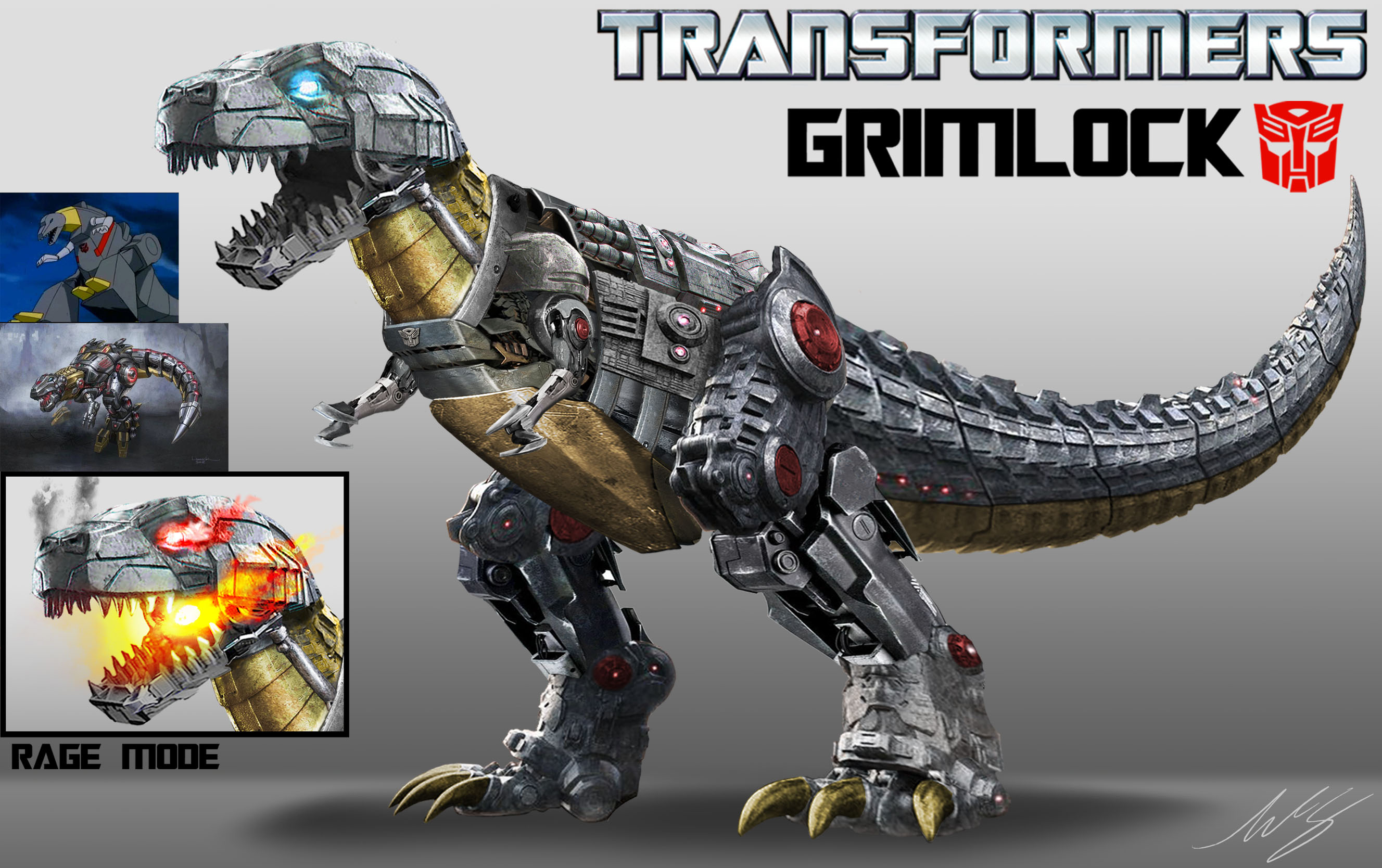 Power Ranger Grimlock Grimlock - (BB Movie/Reboot) by Prime-101 on DeviantArt