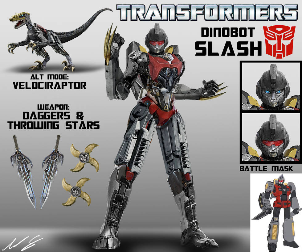Transformers Rba Slash Dinobot Slash (Robot Mode) - (BB Movie/Reboot) by Prime-101 on DeviantArt