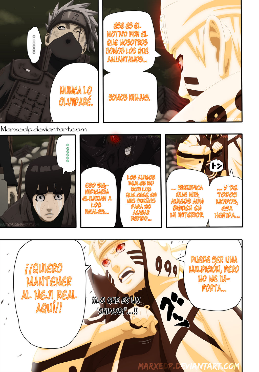 Naruto manga 616 - What a Shinobi is