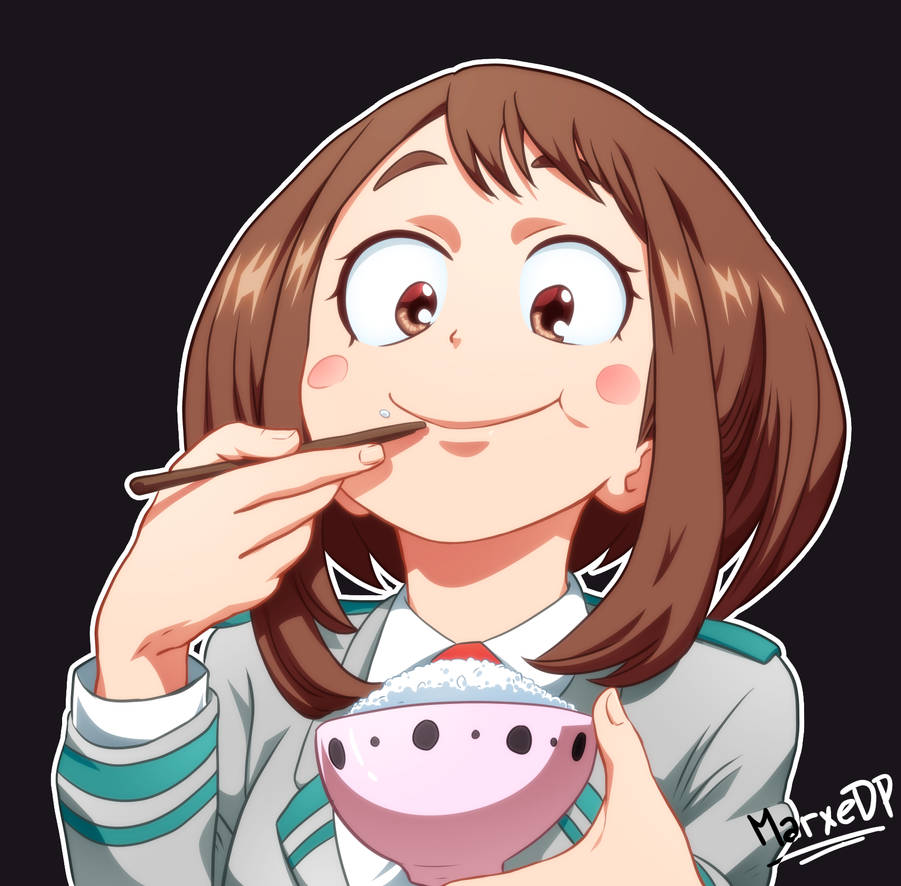 Uraraka - Boku no Hero Academia by MarxeDP