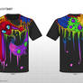 Rainbow Cute Monster Shirt Design Entry