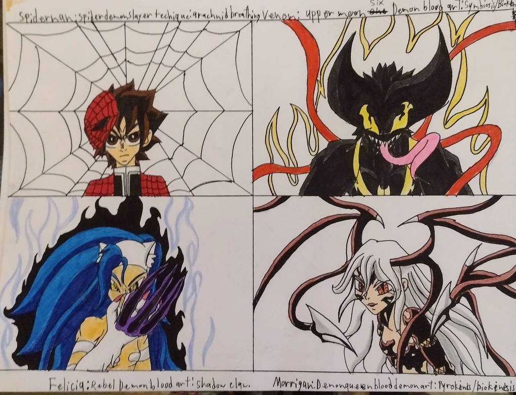 Capcom Demon Marvel vs Capcom as demon slayer by kuraif on DeviantArt