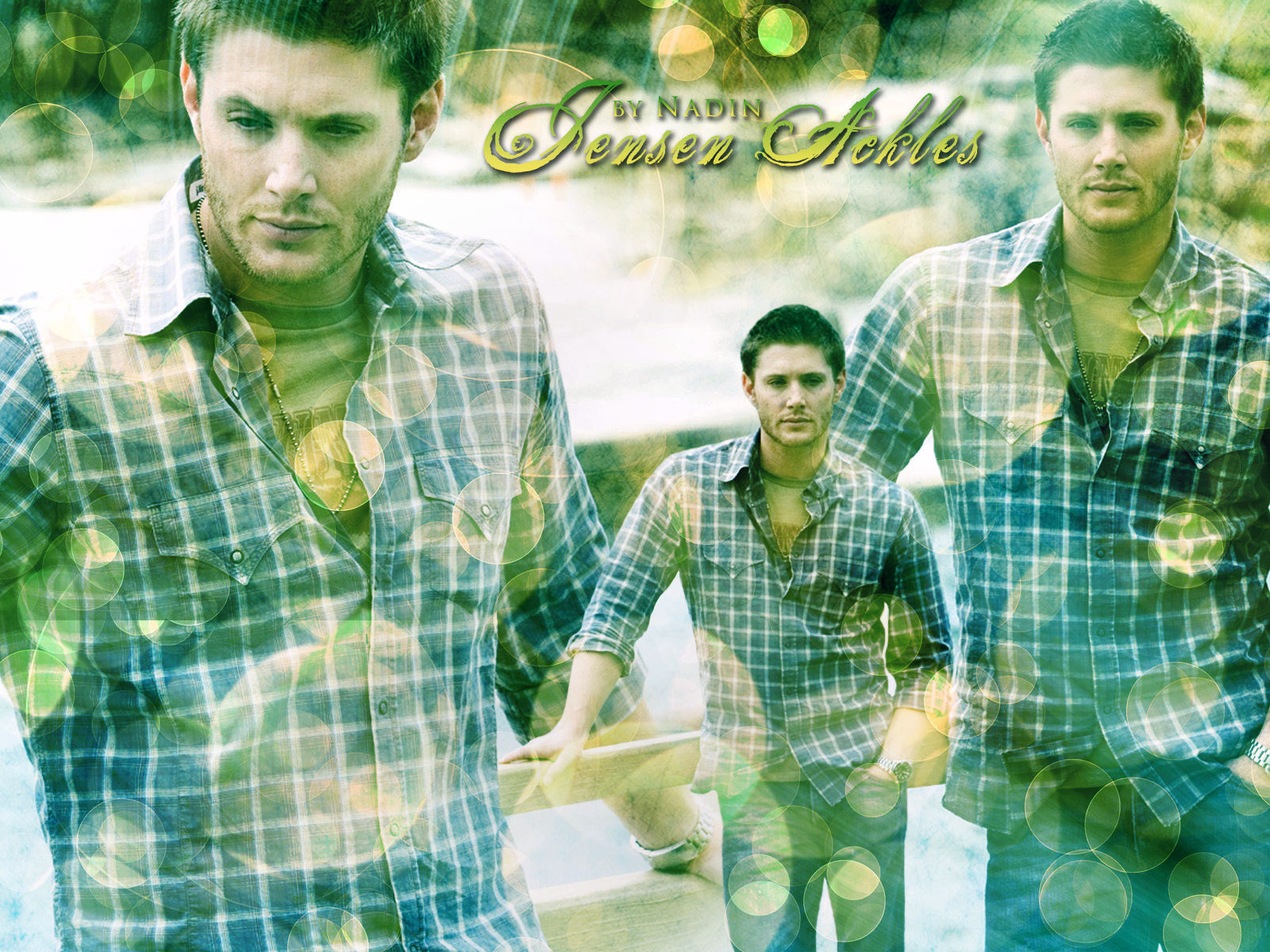 Jensen Ackles sparkling