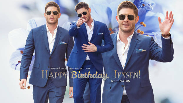 Happy 41st Birthday, Jensen!