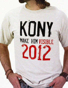 Kony 2012  MAKE him visible