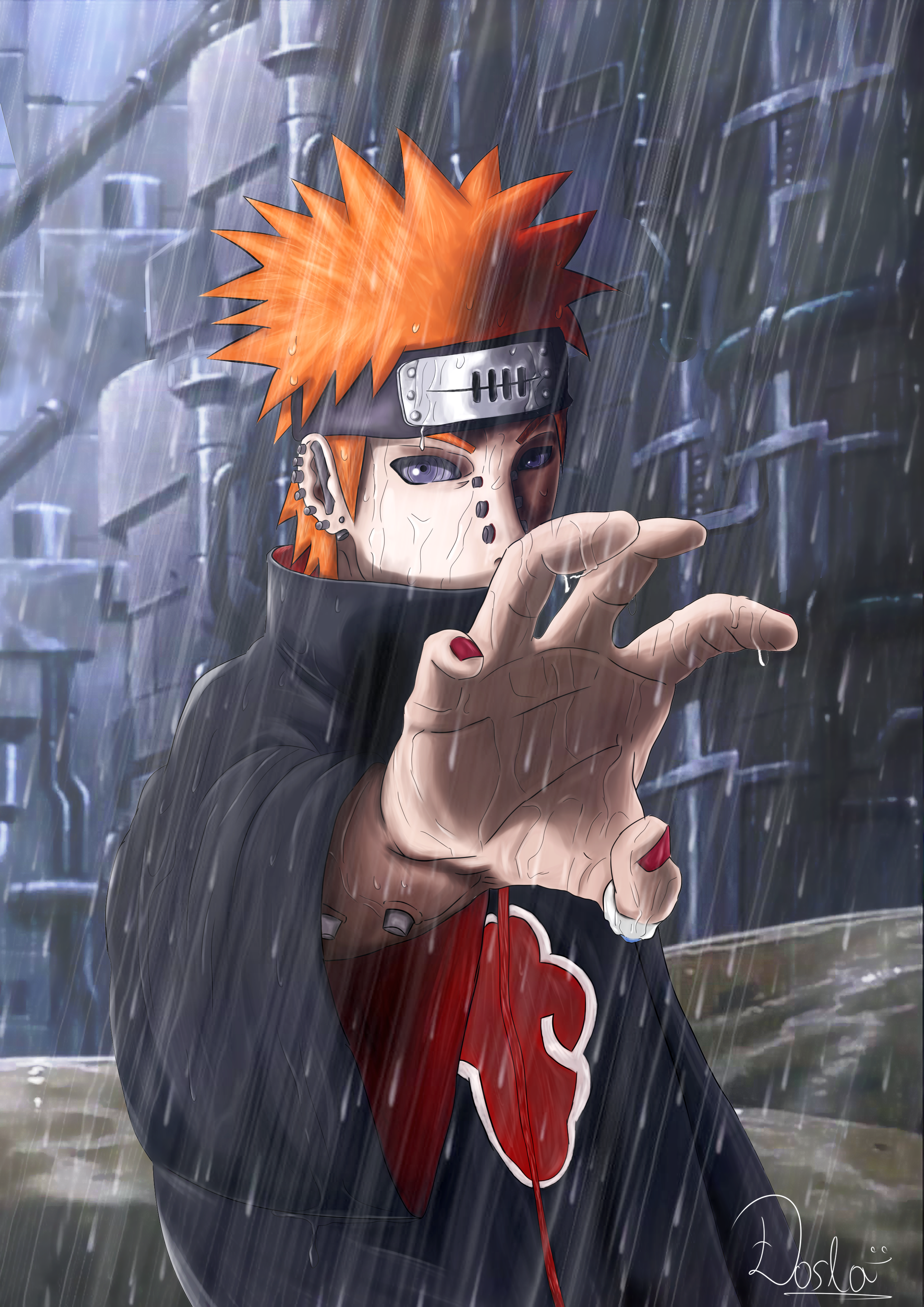 Naruto ShippudenPain (Yahiko) by iEnniDESIGN on DeviantArt